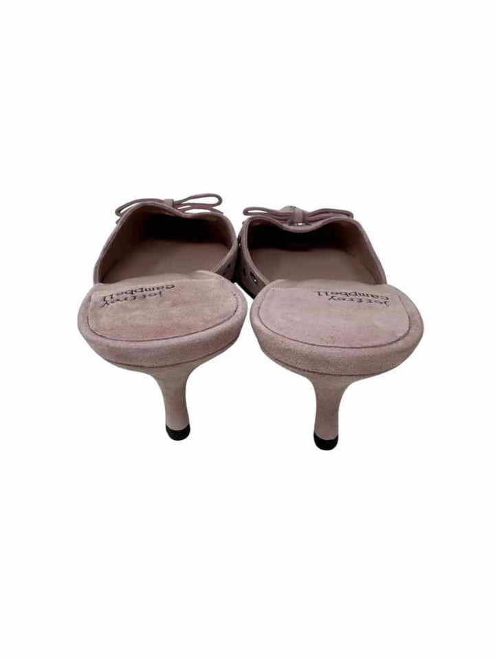 Shoe Size 8.5 JEFFREY CAMPBELL Pink Suede Pumps