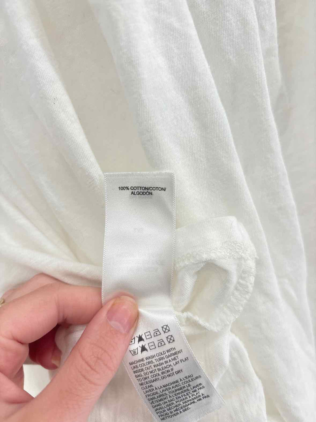 Size L LUCKY White Shirt