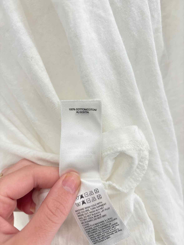 Size L LUCKY White Shirt