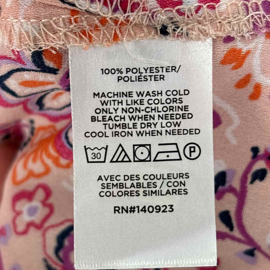 Size L LOFT Peach Shirt