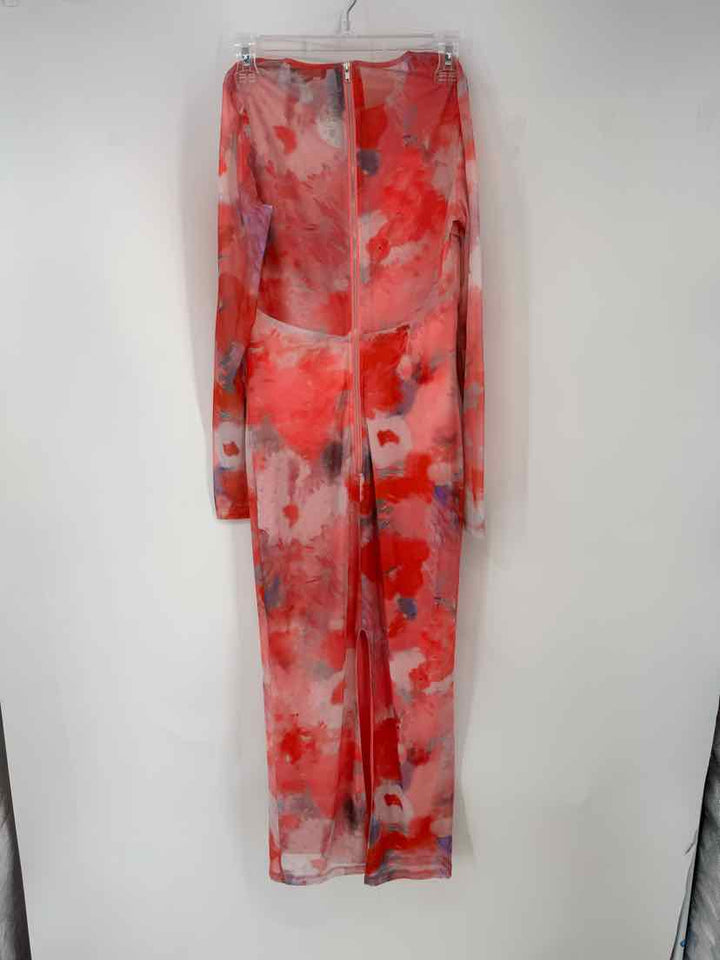 Size M Bardot PINK PRINT Dress