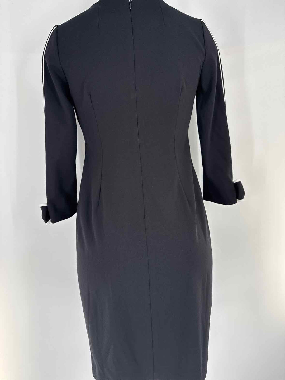 Size 6 Calvin Klein Black Dress