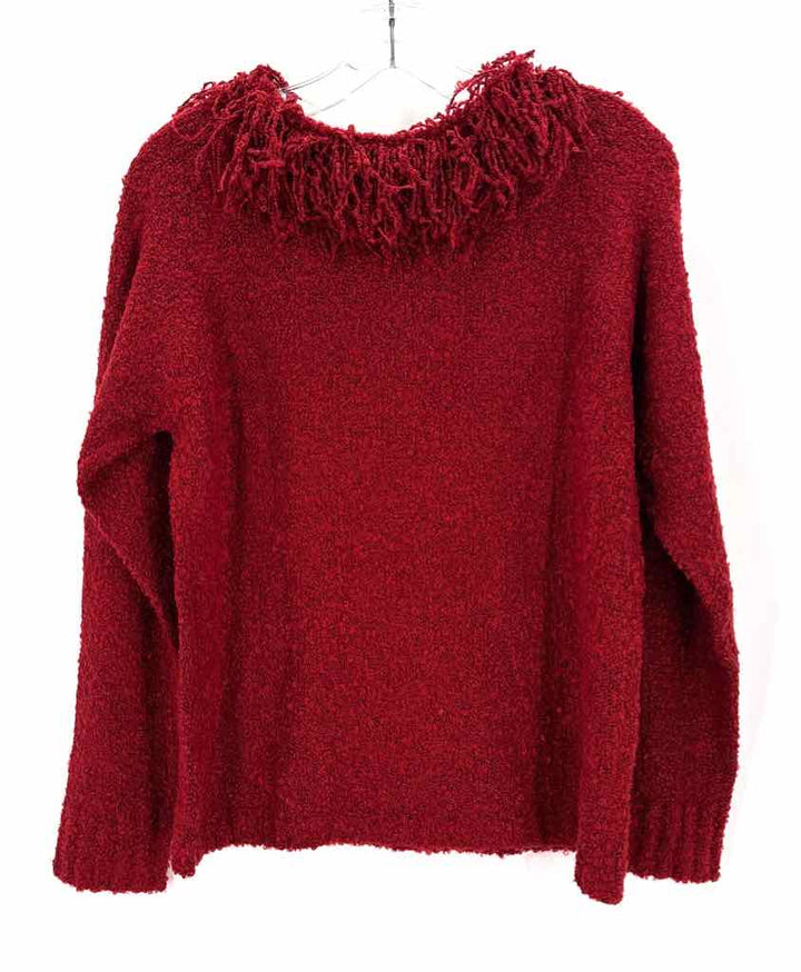 Size S/M Burgundy Sweater