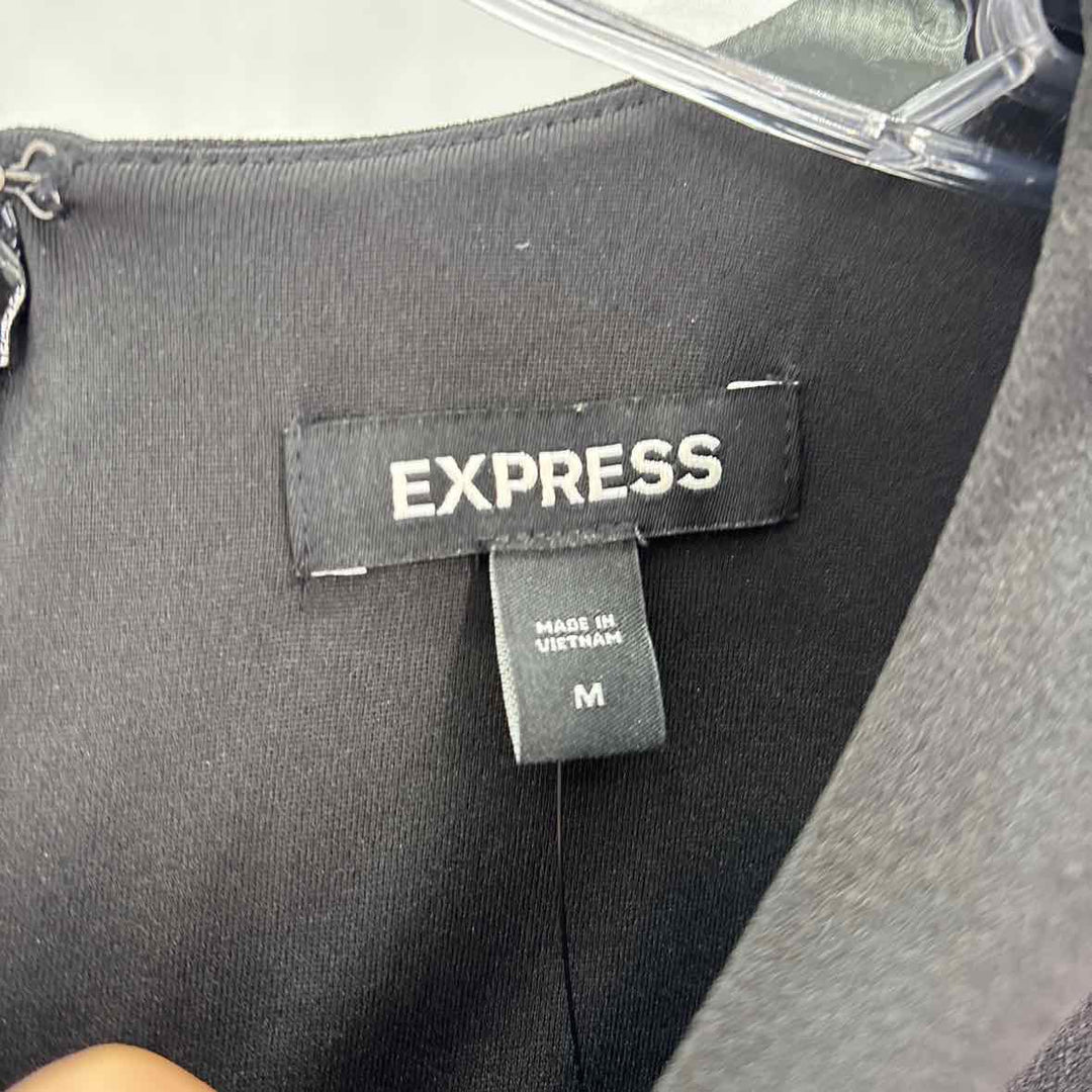 Size M EXPRESS Black Dress