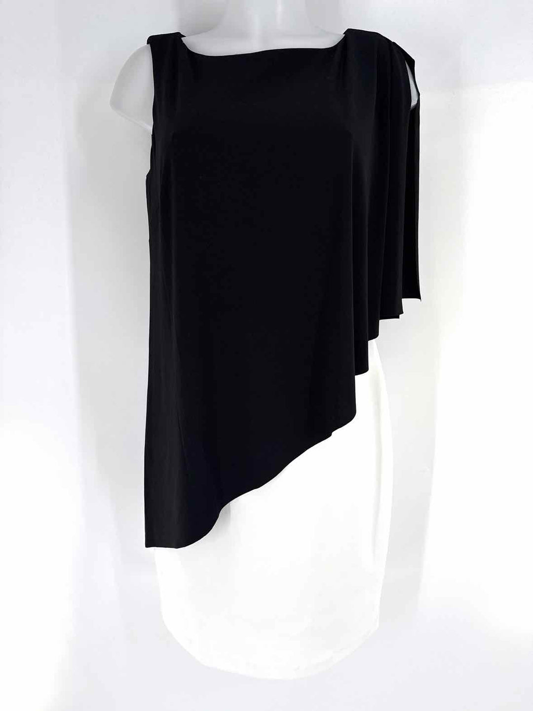 Size 10 RALPH LAUREN Black/White Dress