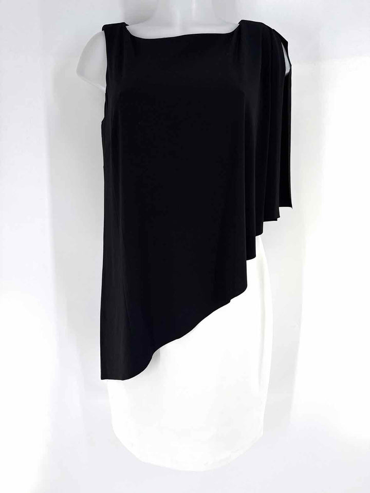 Size 10 RALPH LAUREN Black/White Dress