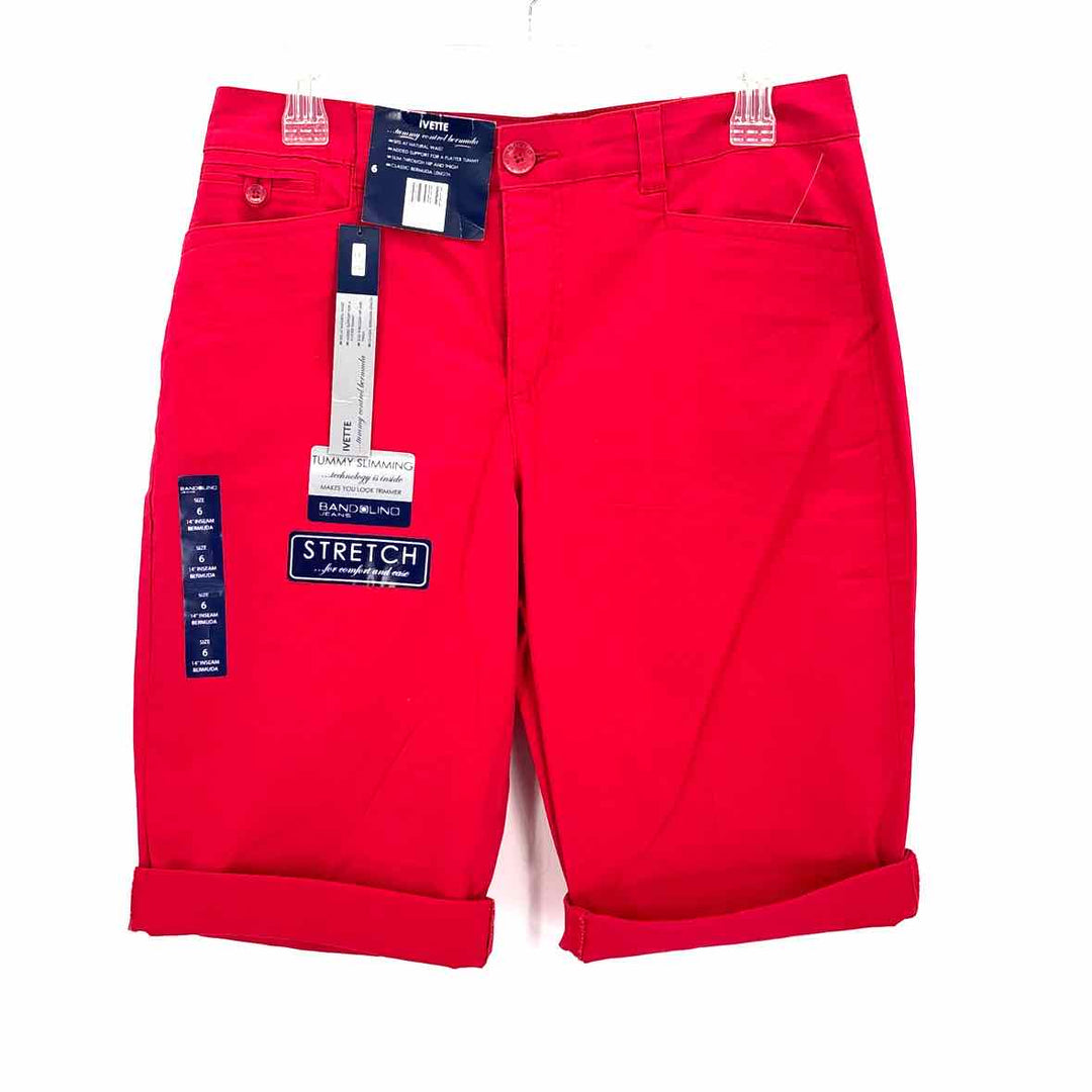 Size 6 Bandalino Red Shorts