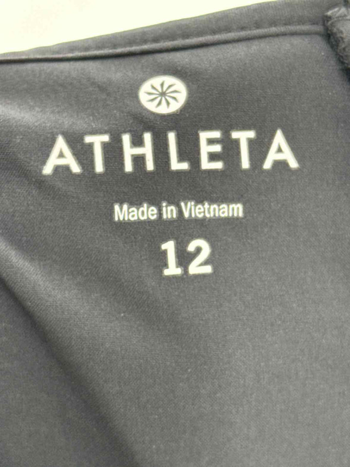 Size 12 Athleta Black Dress