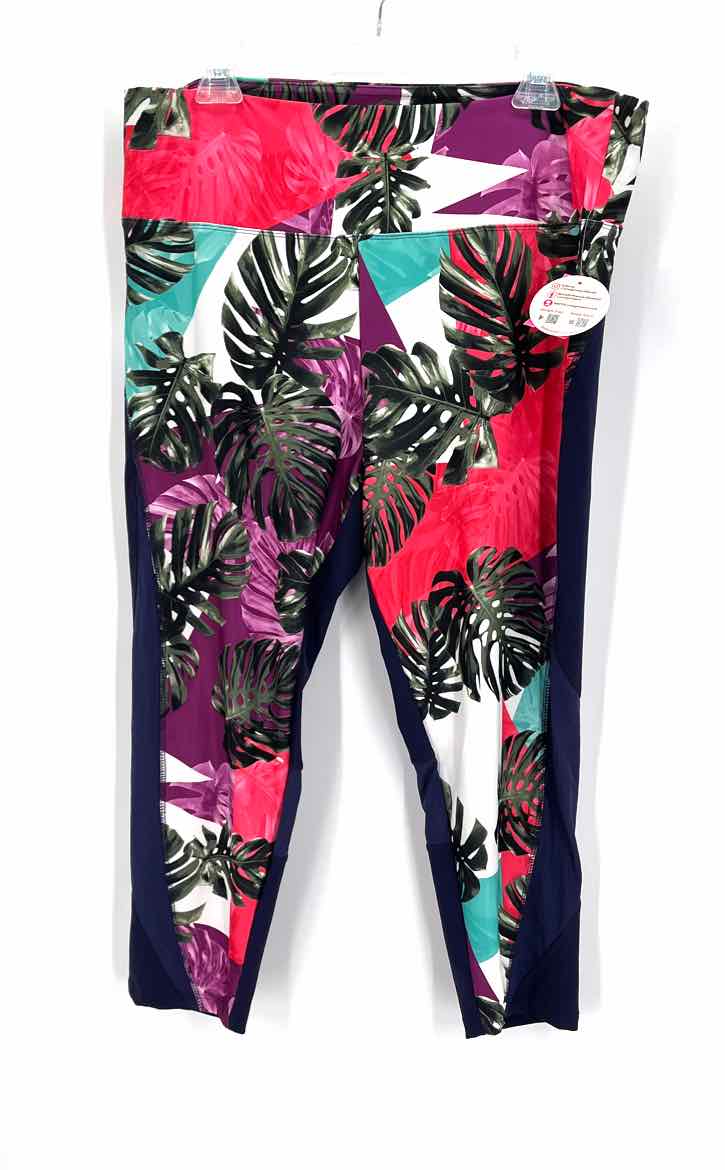 Size 1X MARIKA Multi-Color Leggings