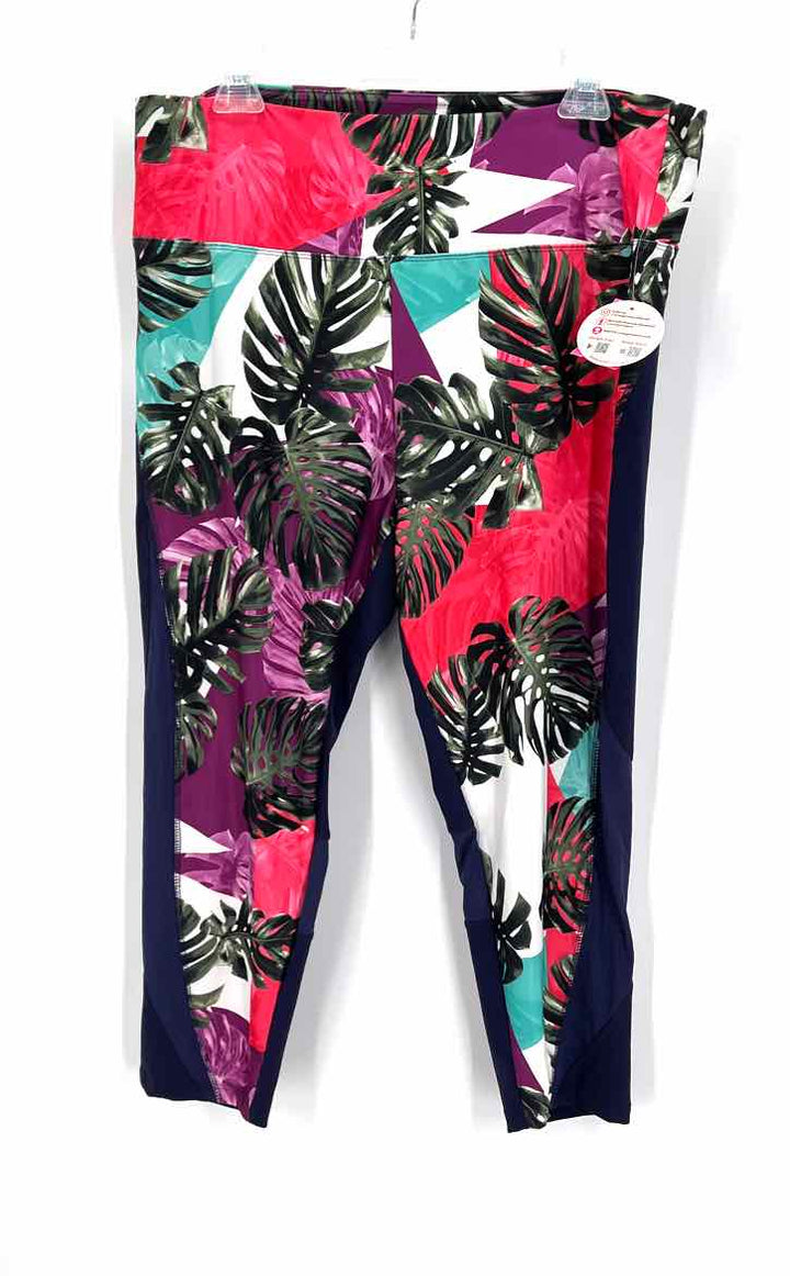 Size 1X MARIKA Multi-Color Leggings