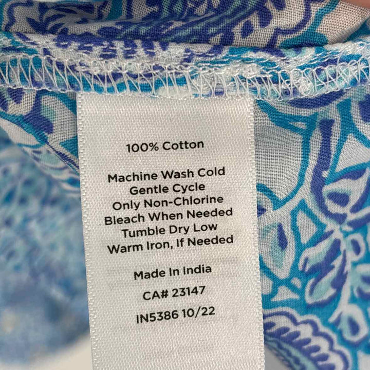 Size M Talbots Blue Shirt