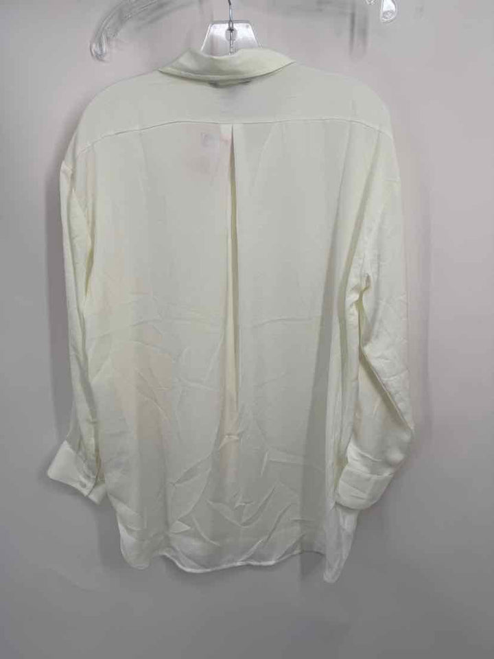 Size M Banana Republic Cream Shirt
