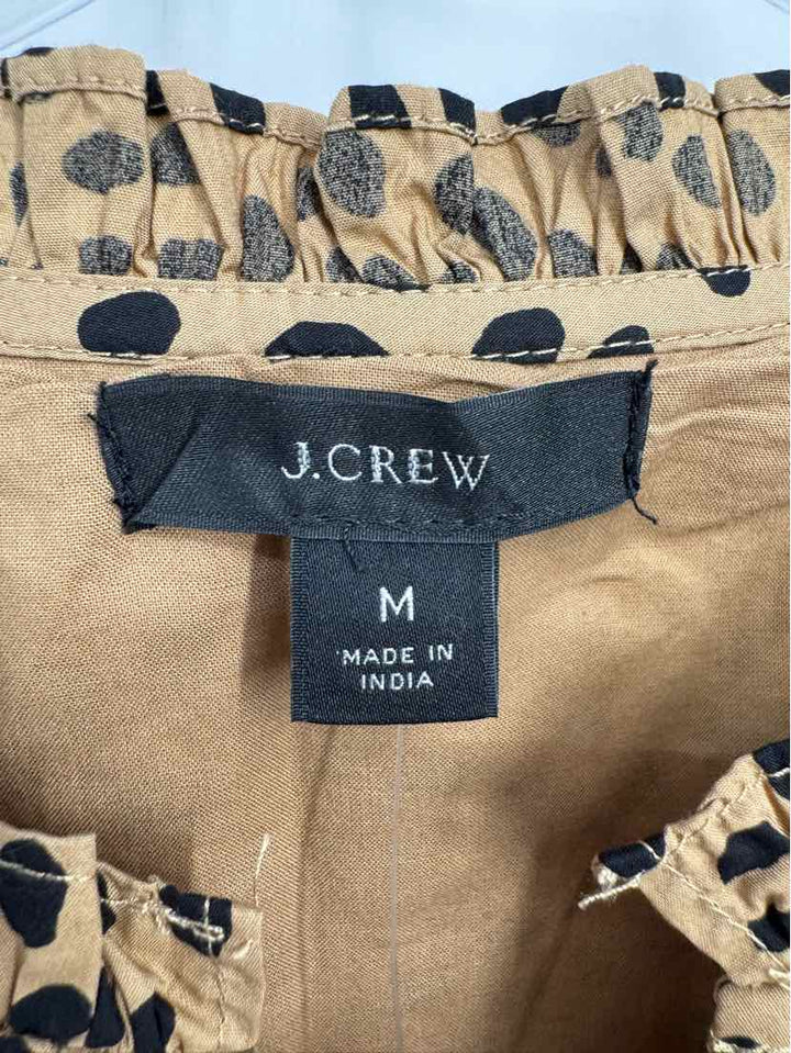 Size M J Crew Tan Dress