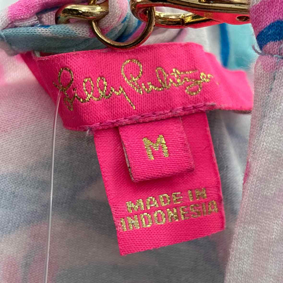 Size M Lilly Pulitzer Multi-Color Knit Romper