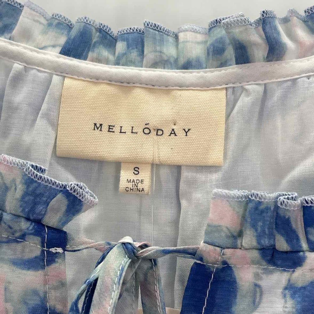Size S MELLODAY Blue Shirt