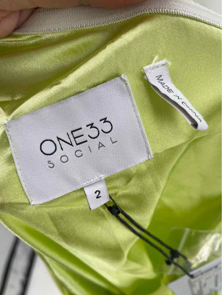 Size 2 Yellow Dress