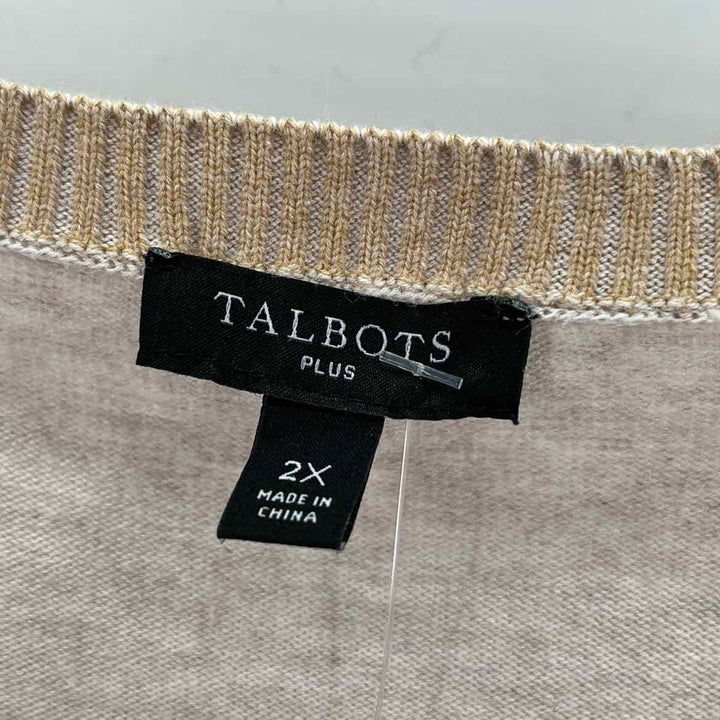 Size 2X Talbots Tan Shirt