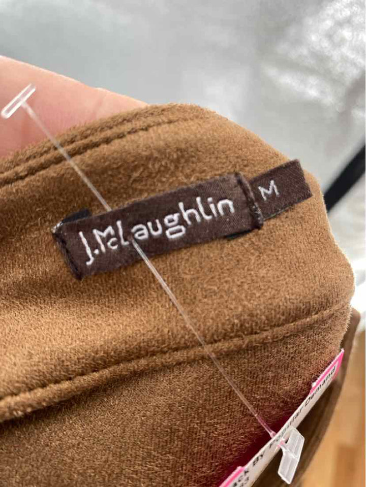 Size M J MCLAUGHLIN Brown Shirt