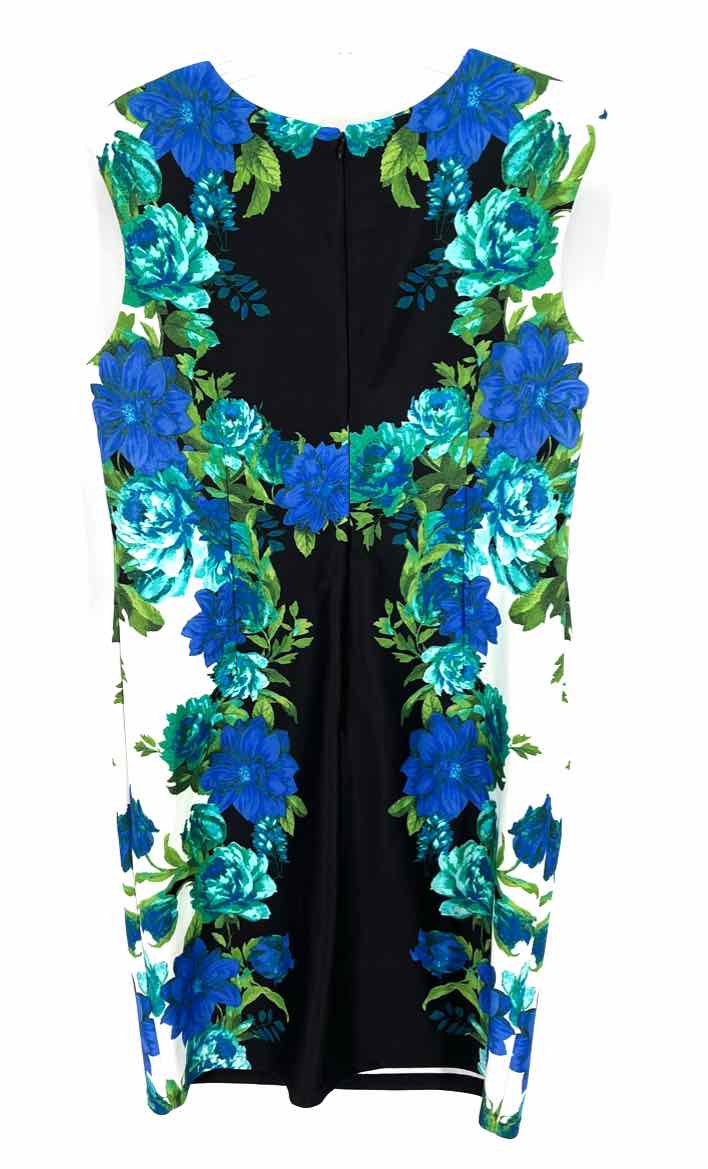 Size 16 CHETTA Multi-Color Dress