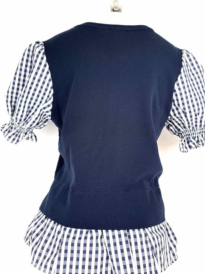 Size L NANETTE LEPORE Navy Sweater
