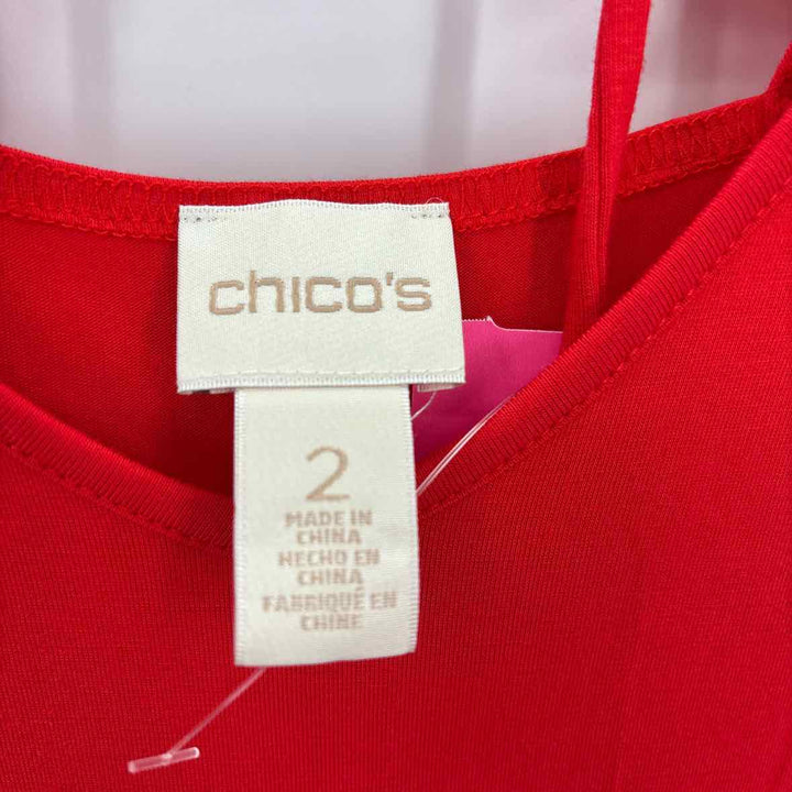 Size L Chico's Red Dress
