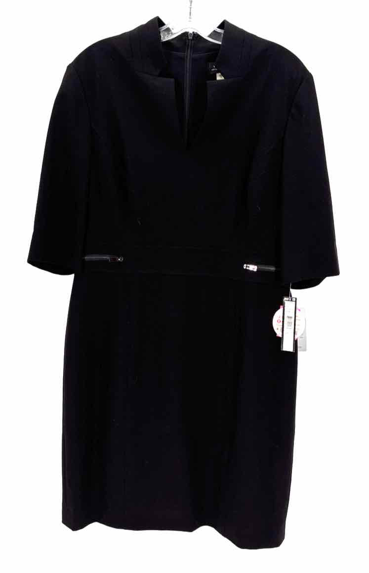 Size 14 TAHARI Black Dress