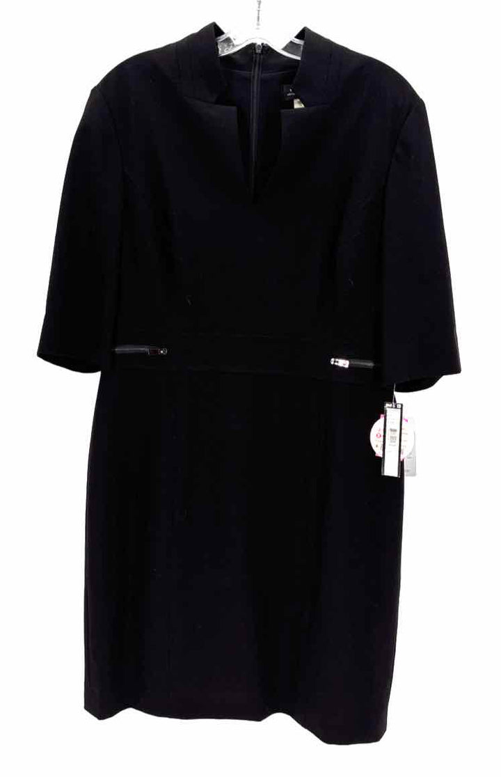 Size 14 TAHARI Black Dress
