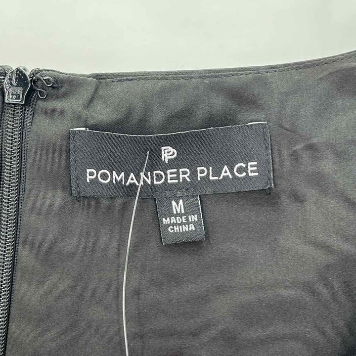 Size M POMANDER PLACE Black Dress