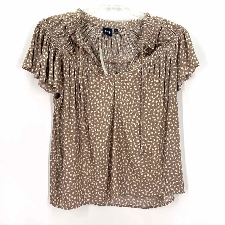 Size XL GAP TAN PRINT Shirt