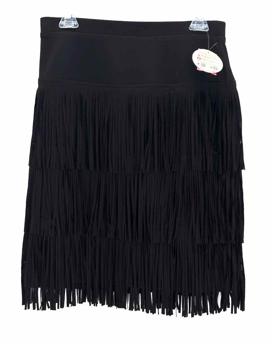 Size S Chico's Black Knit Skirt