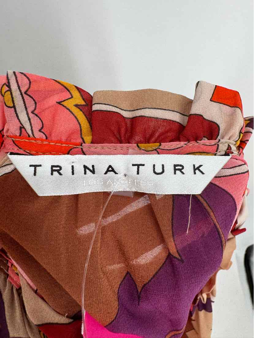 Size L TRINA TURK Multi-Color Shirt