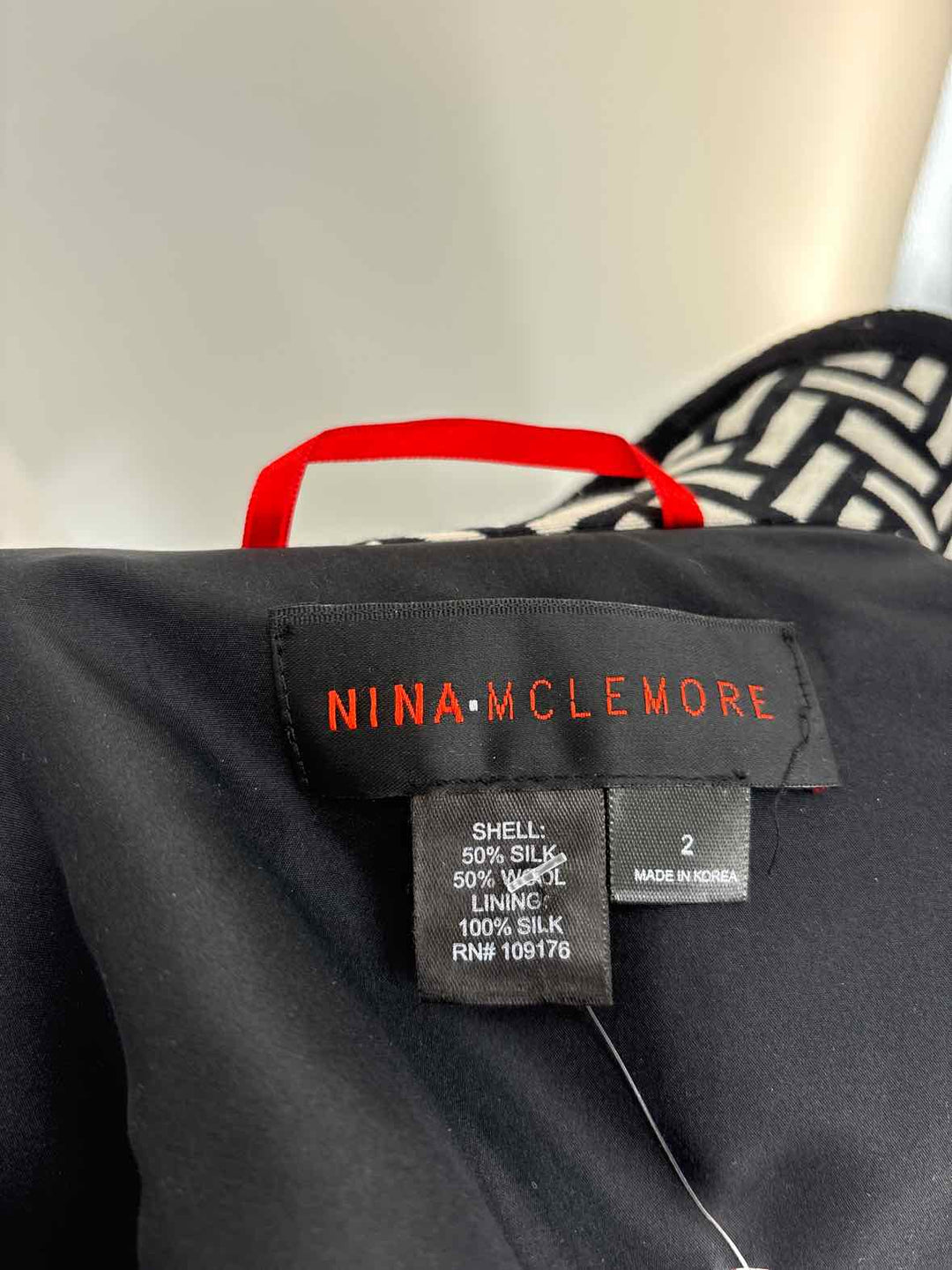 Size 2 NINA LEONARD Ivory Blazer