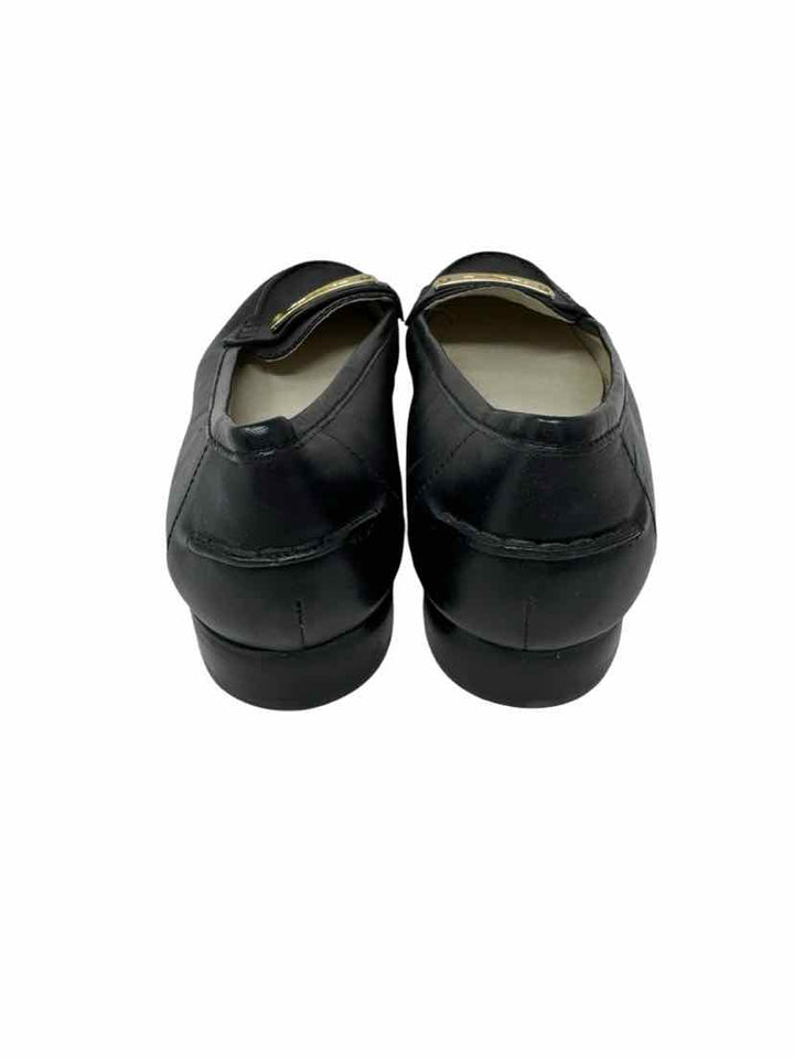 Shoe Size 10 Michael Kors Black Leather Loafers