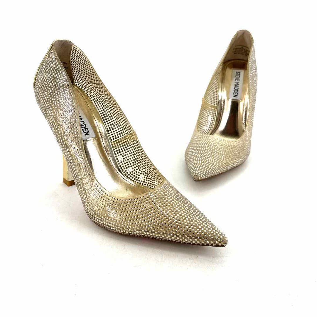 Shoe Size 6 Steve Madden Gold Pumps