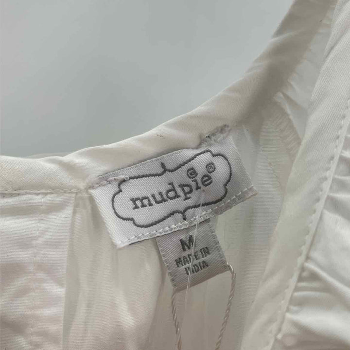 Size M Mud Pie White Shirt