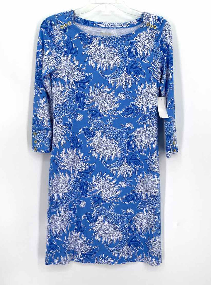 Size XS Lilly Pulitzer Blue Dress
