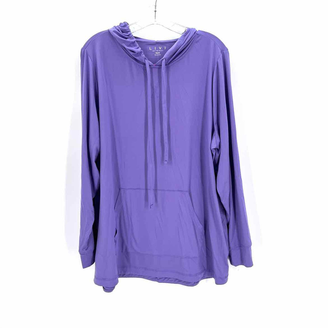 Size 18/20 LANE BRYANT Purple Shirt