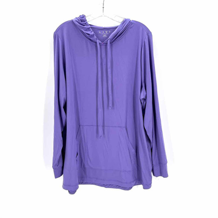 Size 18/20 LANE BRYANT Purple Shirt
