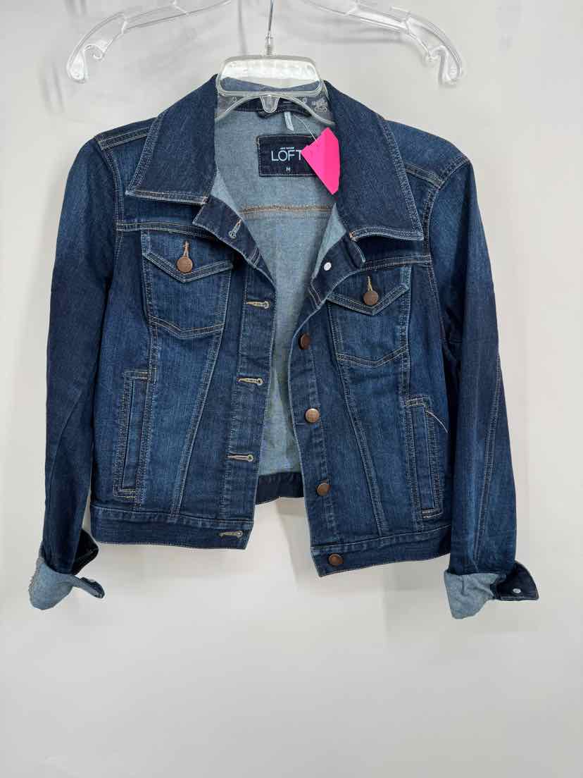 Size M Ann Taylor Denim Jacket