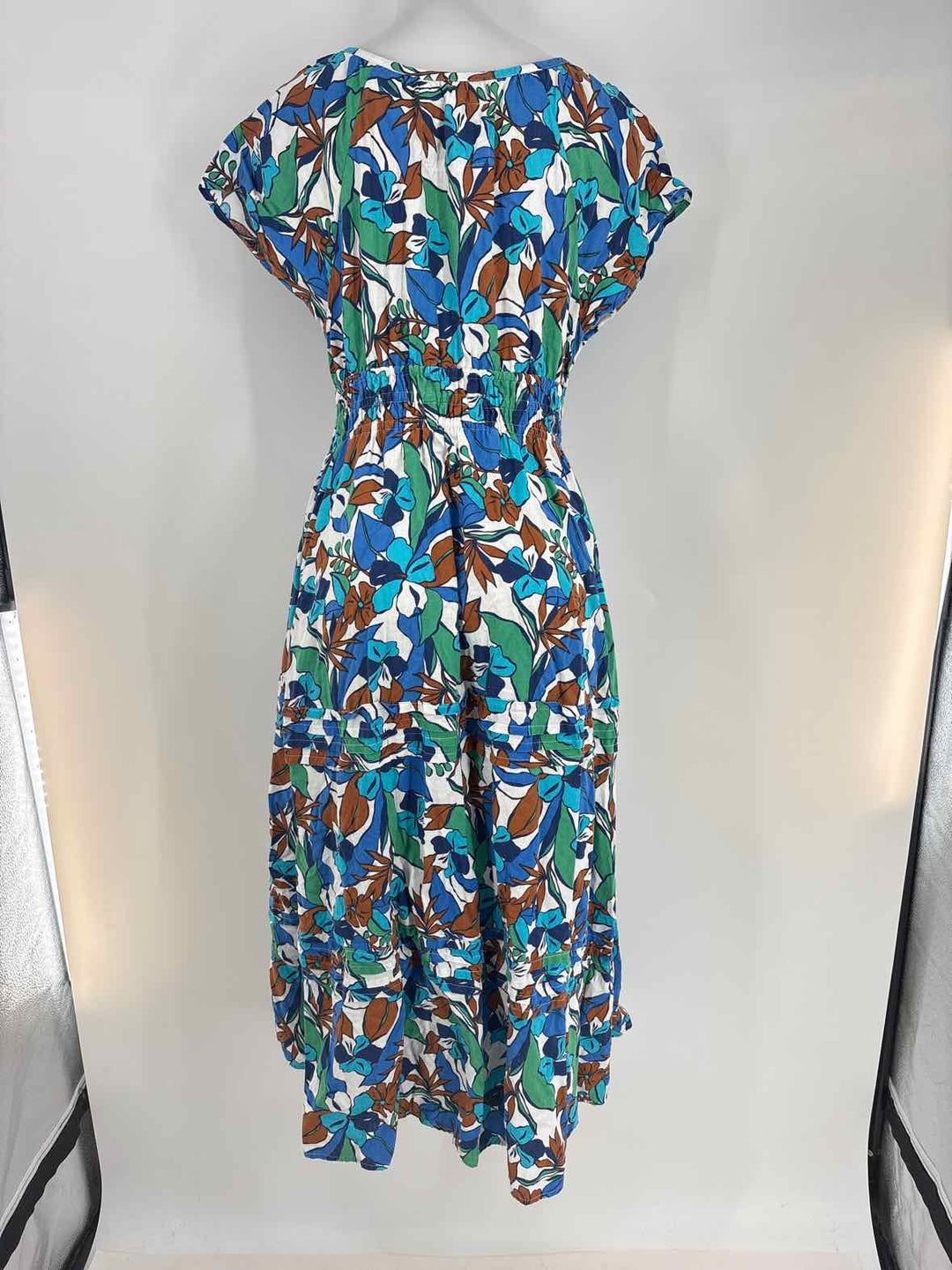Size M C&C Blue Print Dress