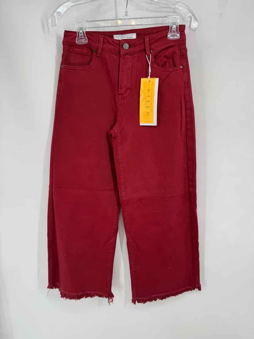 Size 26 RISEN Burgundy Pants