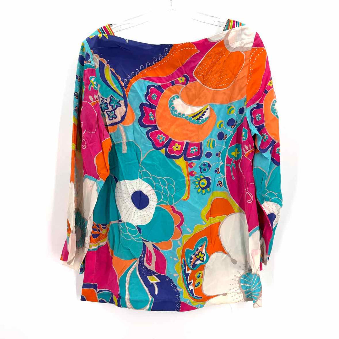 Size L TRINA TURK Multi-Color Shirt