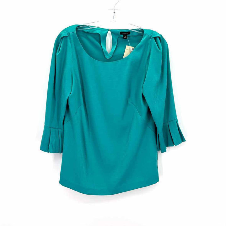 Size 8 Ann Taylor Green Shirt
