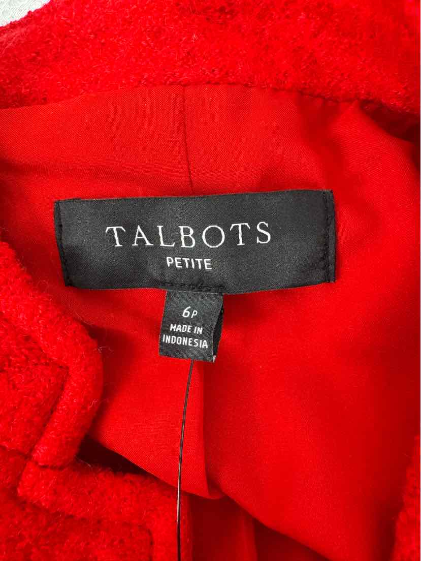 Size 6 Talbots Red Jacket
