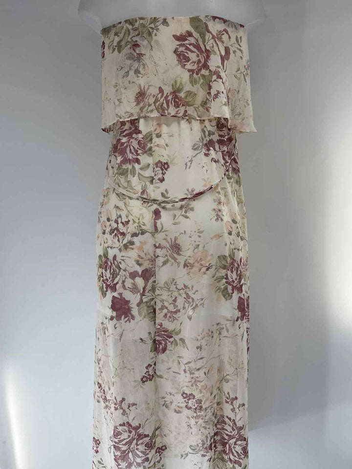 Size L CHELSEA & THEODORE Ivory Dress