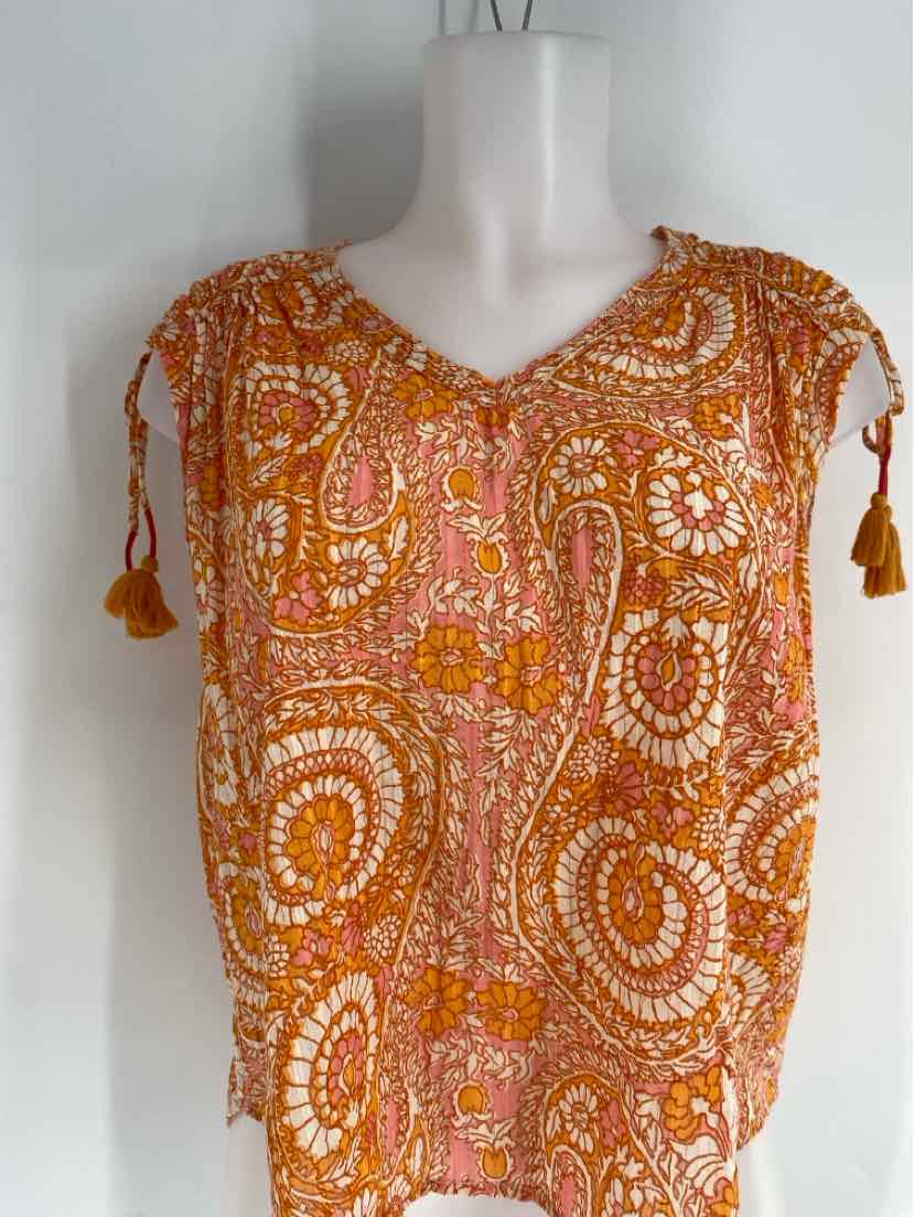 Size XS Anthropologie Orange Shirt