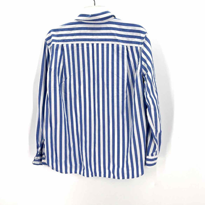 Size M LOFT Blue Print Shirt