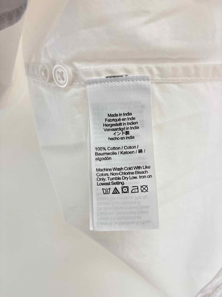 Size 12 J Crew White Shirt