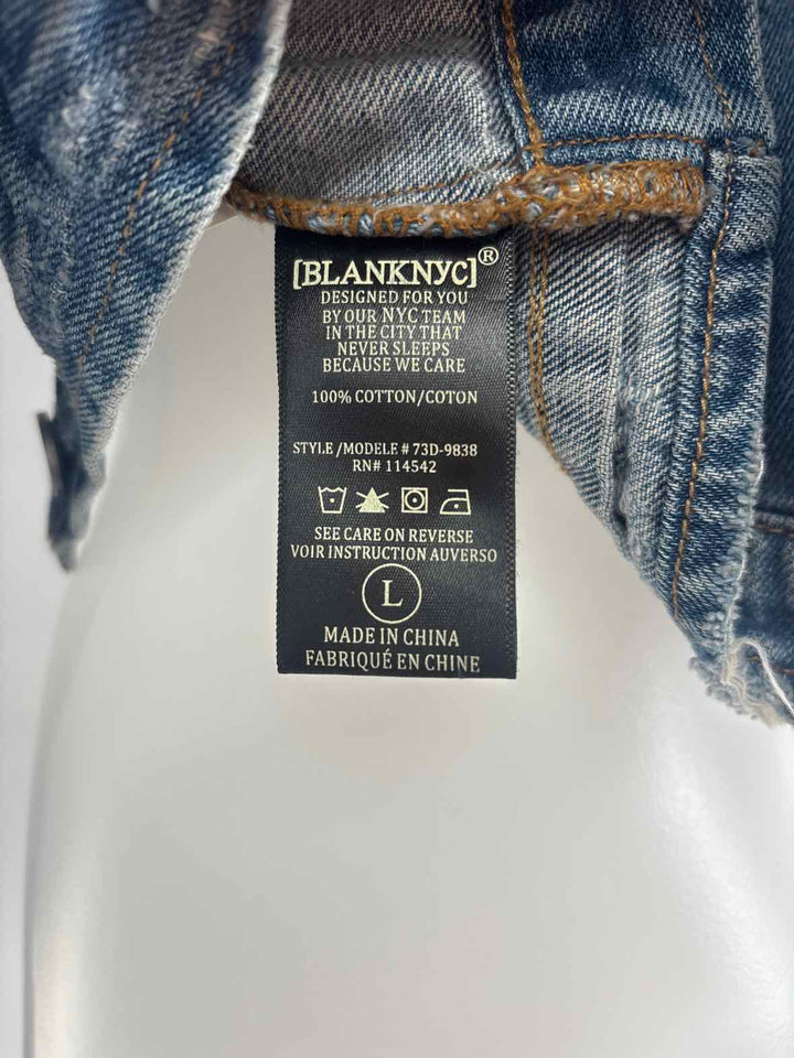 Size L BLANK NYC Denim Jacket
