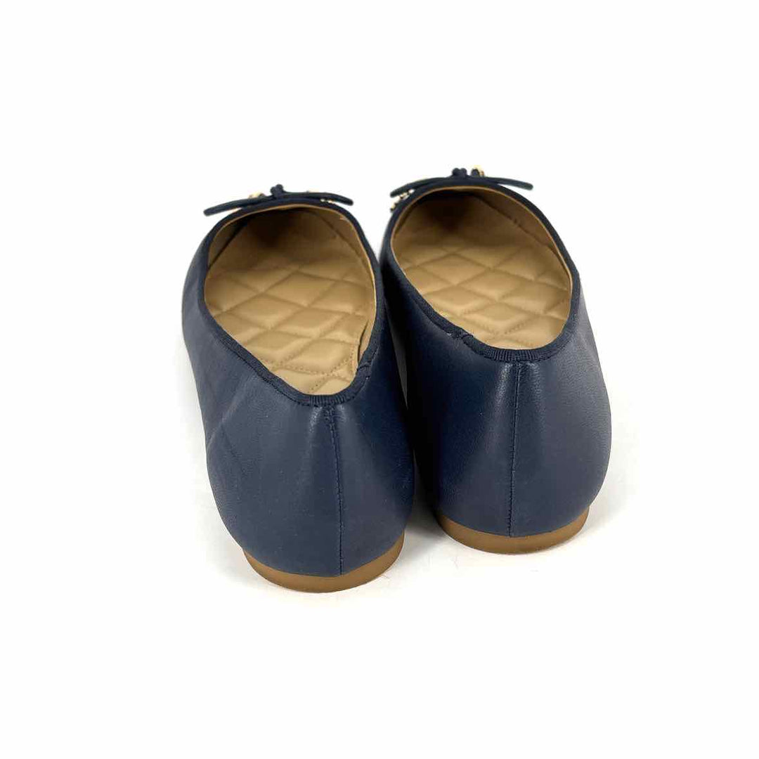 Shoe Size 7.5 Michael Kors Navy Flats